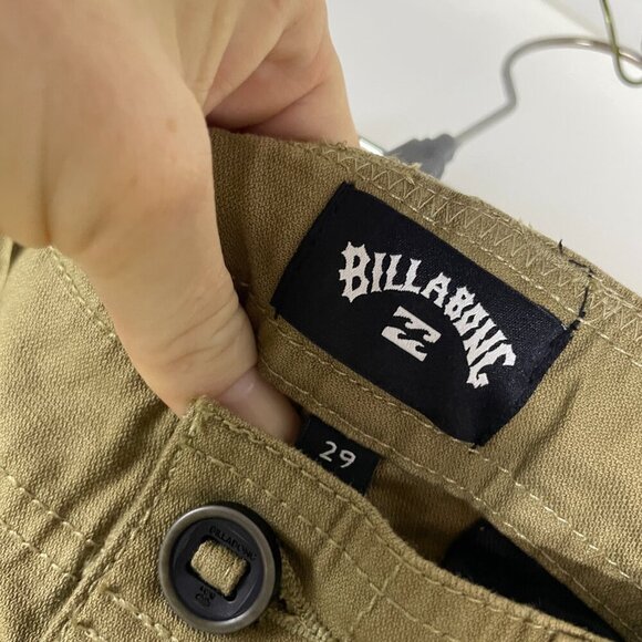 Brand new with tags Men’s billabong cargo shorts khaki 29 - Picture 6 of 9